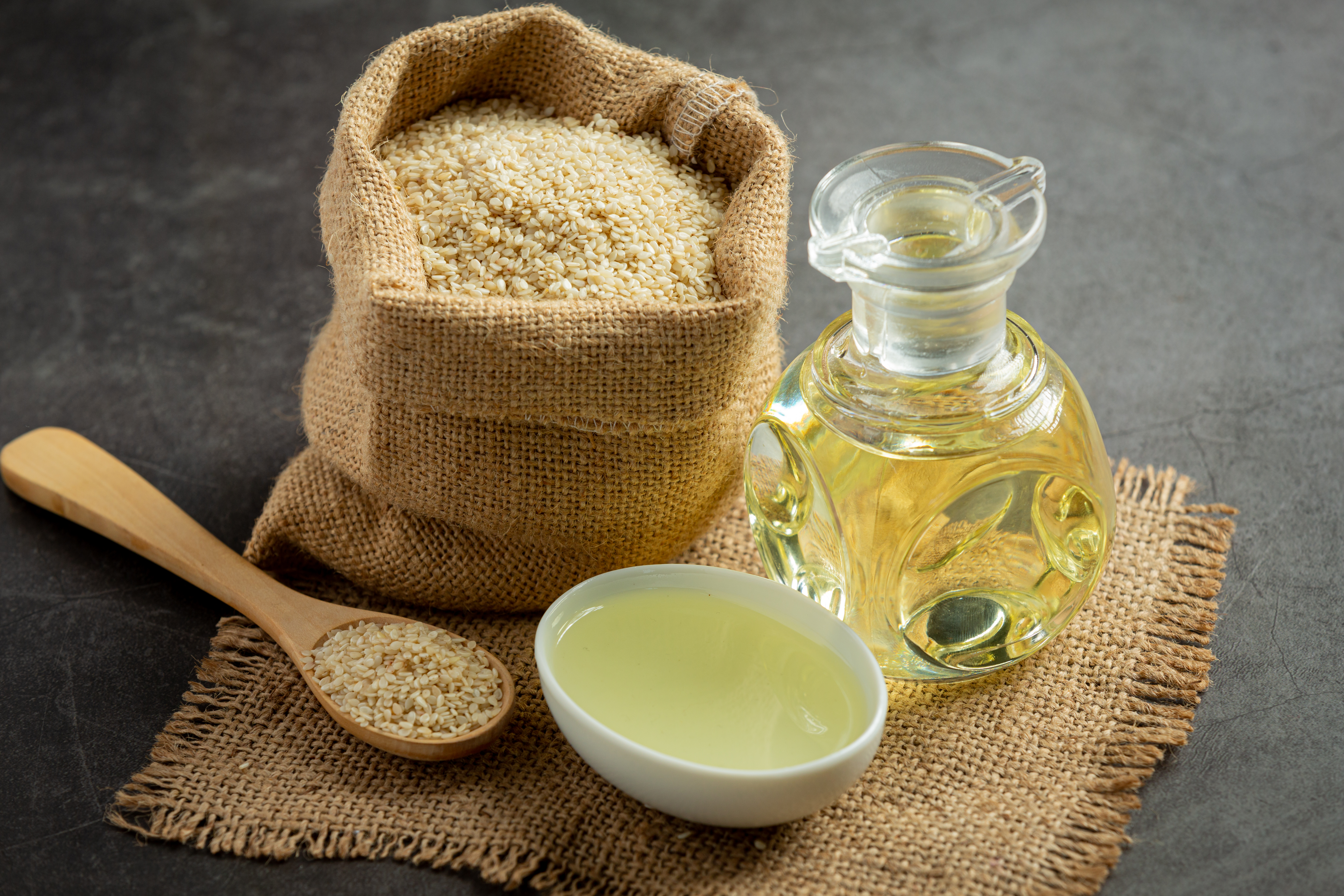 Sesame seeds ready for trade